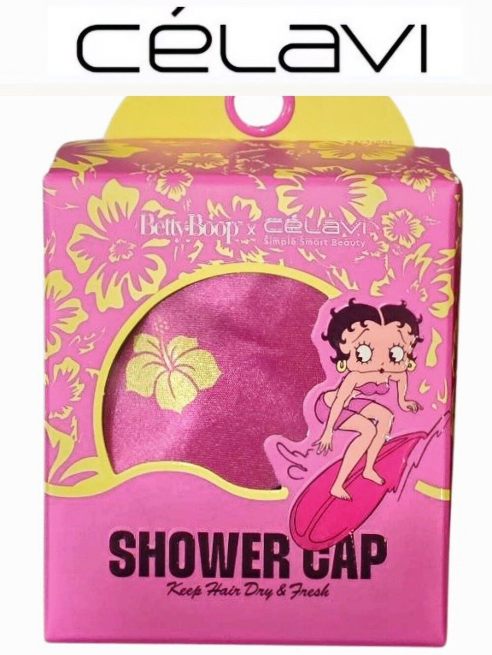 Celavi X Betty Boop Shower Cap